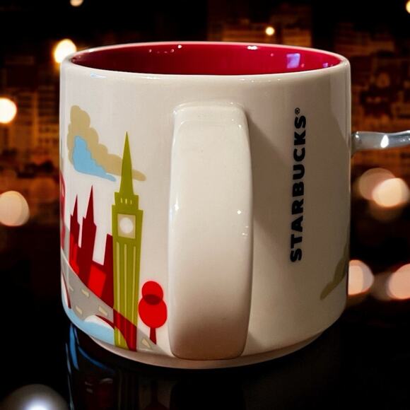 Starbucks London You Are Here Mug 2017 14oz Ceramic Coffee Cup EUC - Picture 6 of 7
